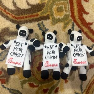 Chick fil a mini cow plush